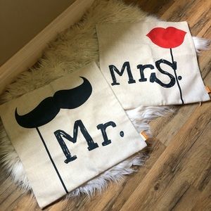 Mr. & Mrs. Pillow Cases
